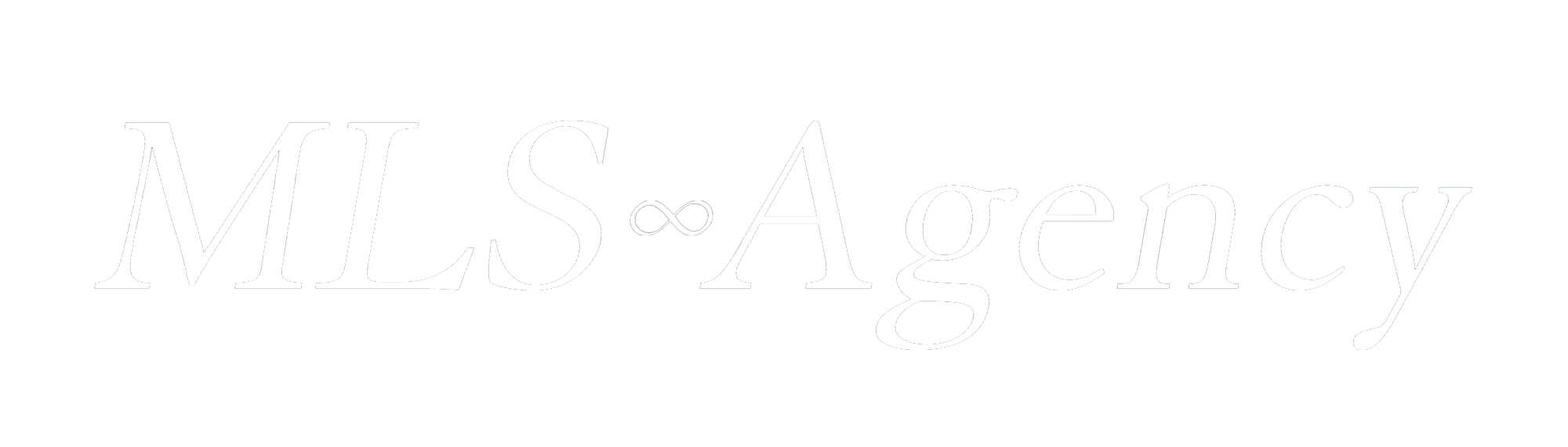 MLS-Agency Logo - Infinite symbol monochrome, representing creativity and continuity in luxury photography